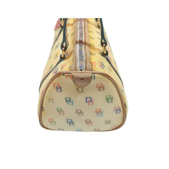 DOONEY & BOURKE Y2K Rainbow Signature Logo Monogram Medium Satchel Handbag - Picture 4 of 15